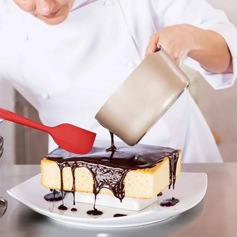 1 шт. инструменты для торта силиконовый крем масло торт шпатель скребок