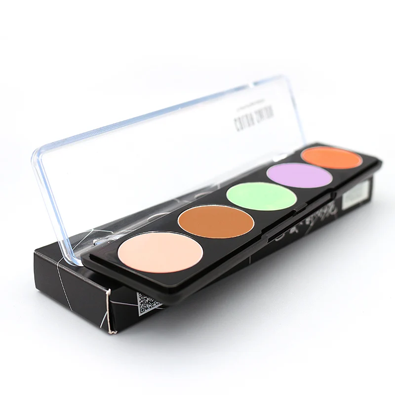 Корректор Обложка для лица 5 цветов|makeup base palette|base paletteprofessional concealer |