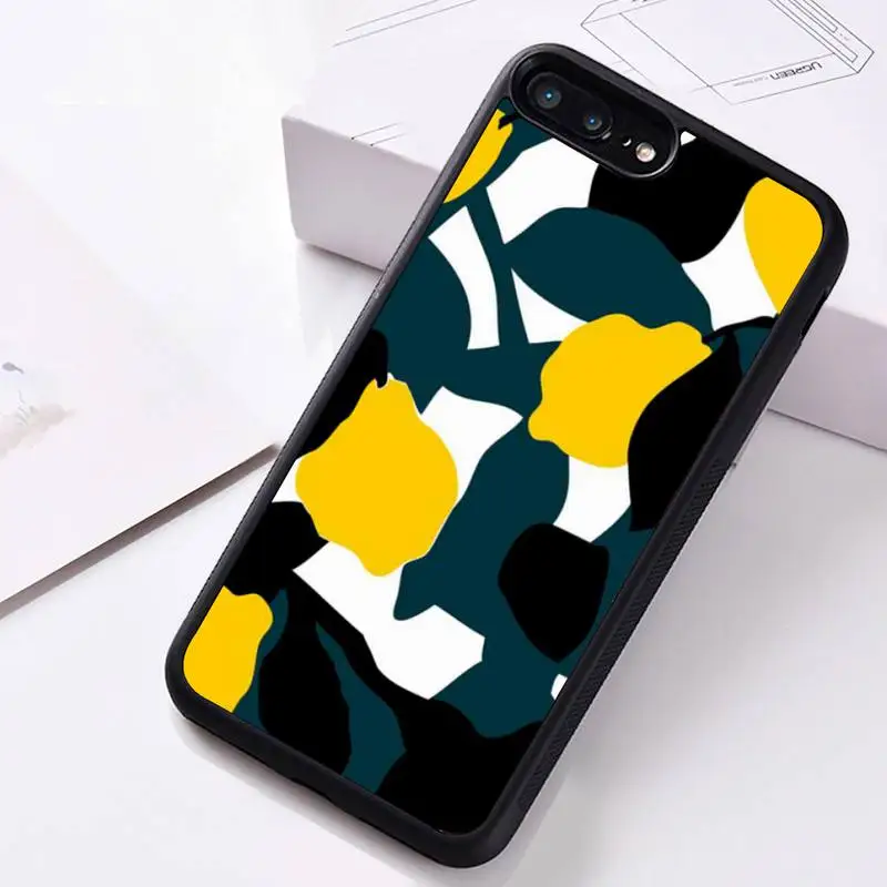 

lemon print Phone Case For iphone 12 mini 11 Pro Xs Max X Xr 6 6s 7 8 Plus SE2020 High Quality PC TPU Silicone Cover