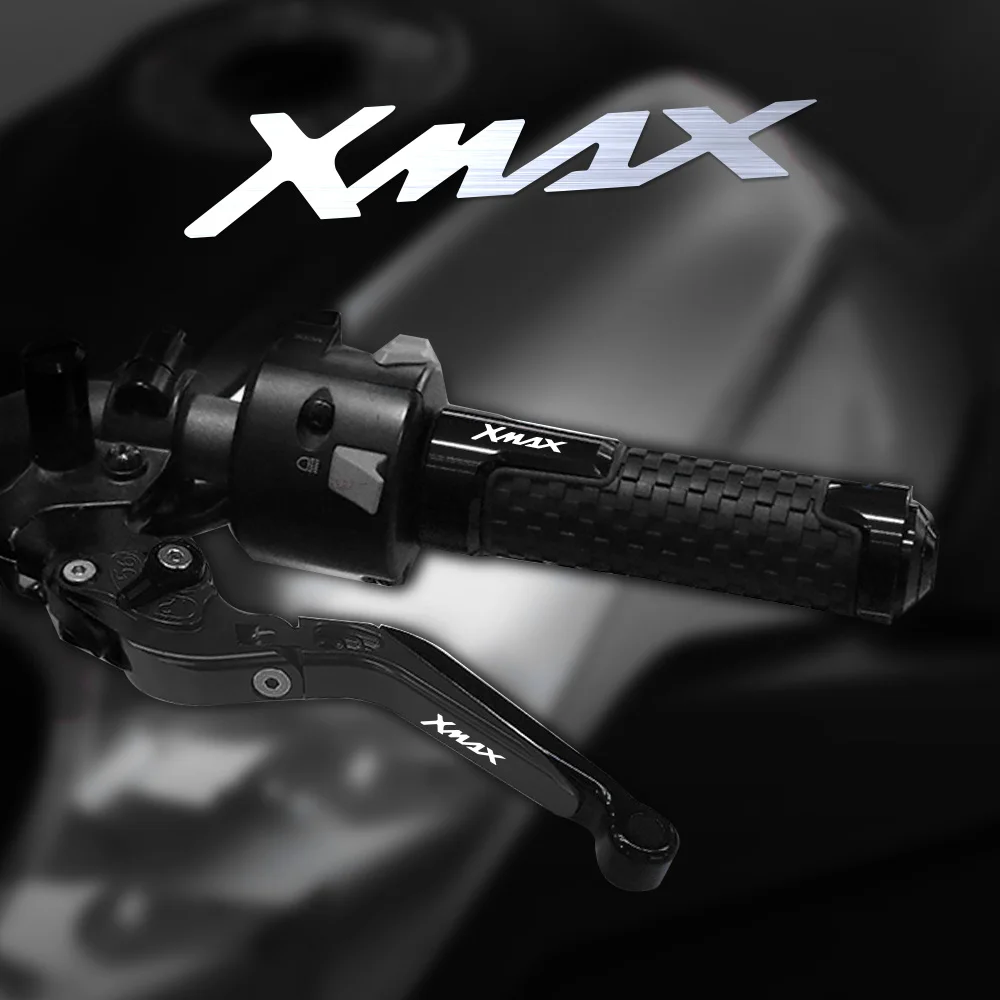 

Motorcycle Brake Clutch Lever Hanadlebar Grips Parts For Yamaha XMAX300 XMAX 300 2018 2019 2020 2021 All Years Accessories