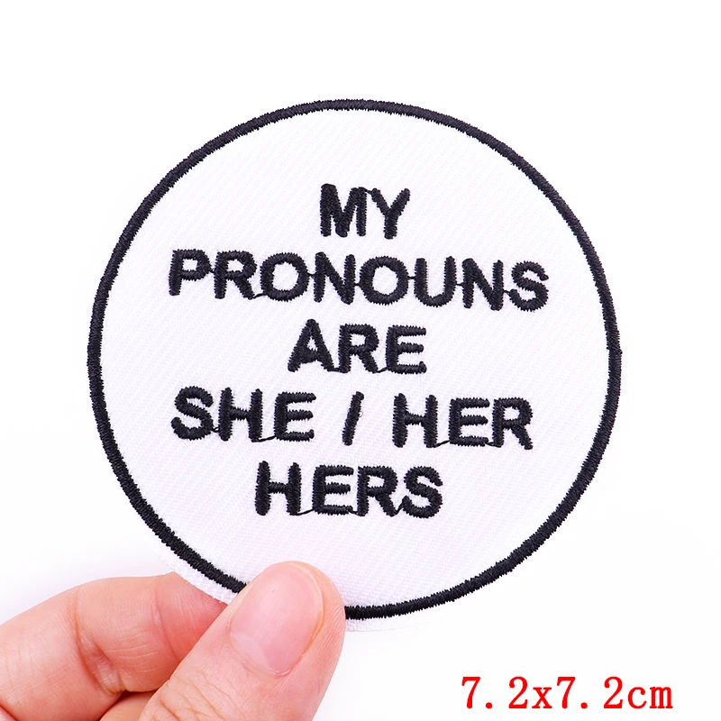 Hippie Letter Patches Iron On Clothes Cartoon Heart Embroideried For Clothing Stickers DIY Feminist Applique | Дом и сад