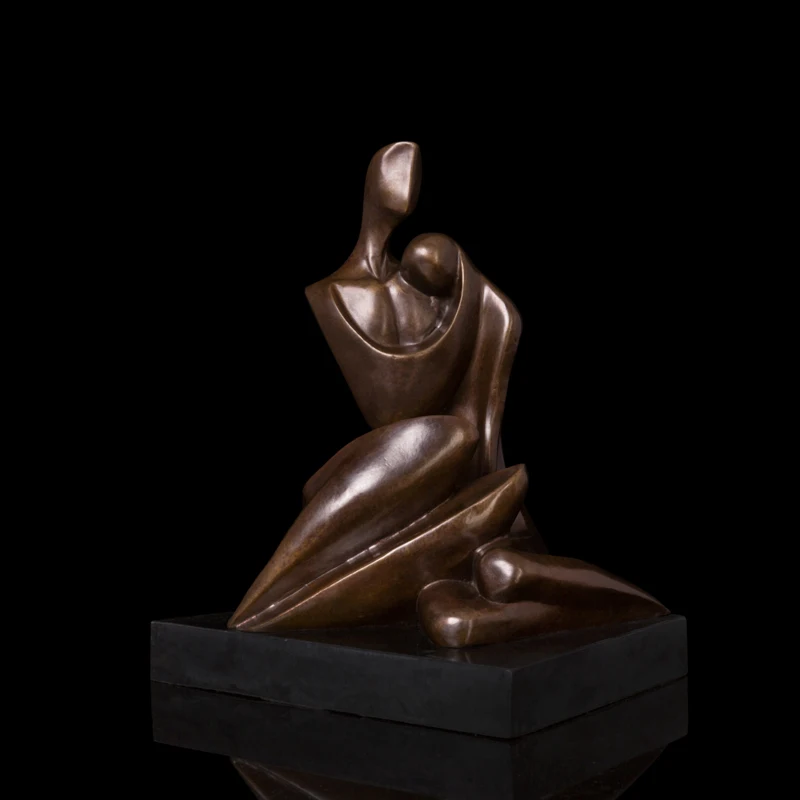 DS-465 ArtsHom бронзовая скульптура для мужчин и женщин абстрактная Статуэтка