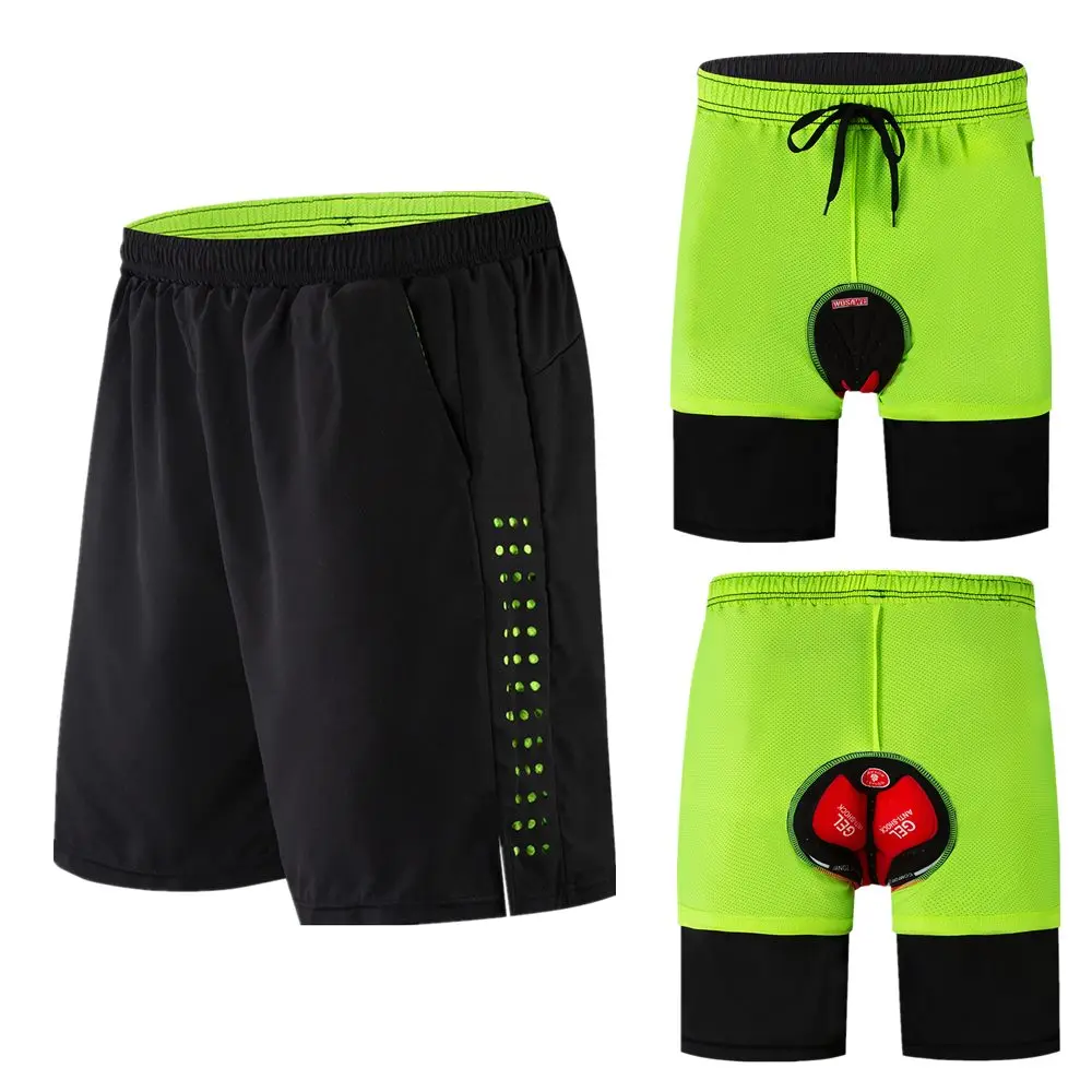 Летние велосипедные шорты WOSAWE с гелевыми вставками дышащая одежда для дорожного