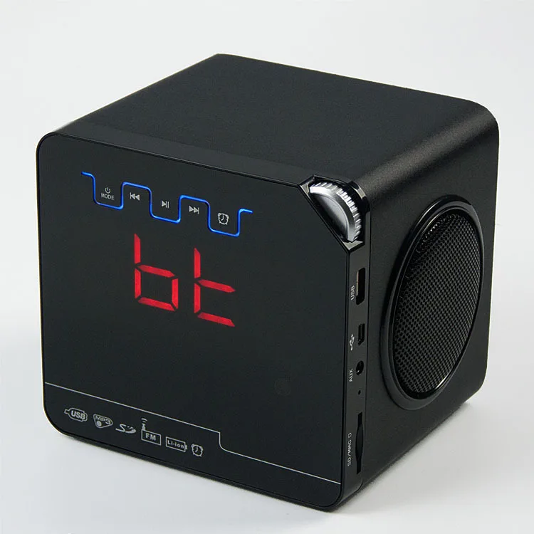 Пульт дистанционного управления телефоном Управление Деревянный Будильник