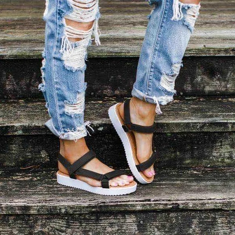 

Women Sandals Plus Size Wedges Shoes Women Heels Sandals Summer Shoes Flip Flop Chaussures Femme Platform Sandals 2020