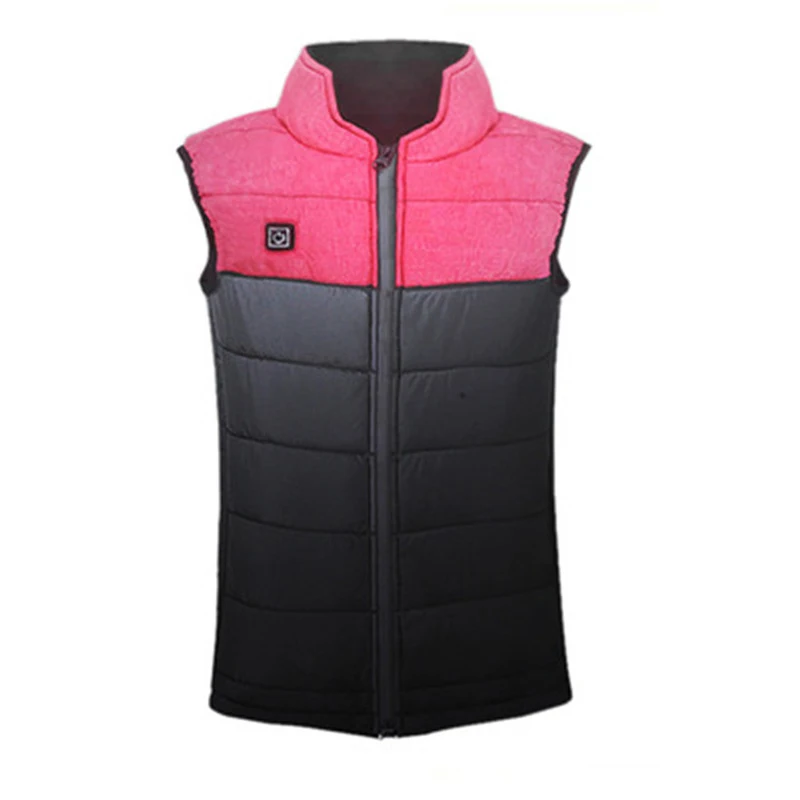 USB жилет с подогревом wo мужской/мужской зимнее пальто без рукавов теплая куртка