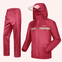 waterproof raincoat electric motorcycle women split hiking raincoat rain pants suit capa de chuva household merchandises eb50yy