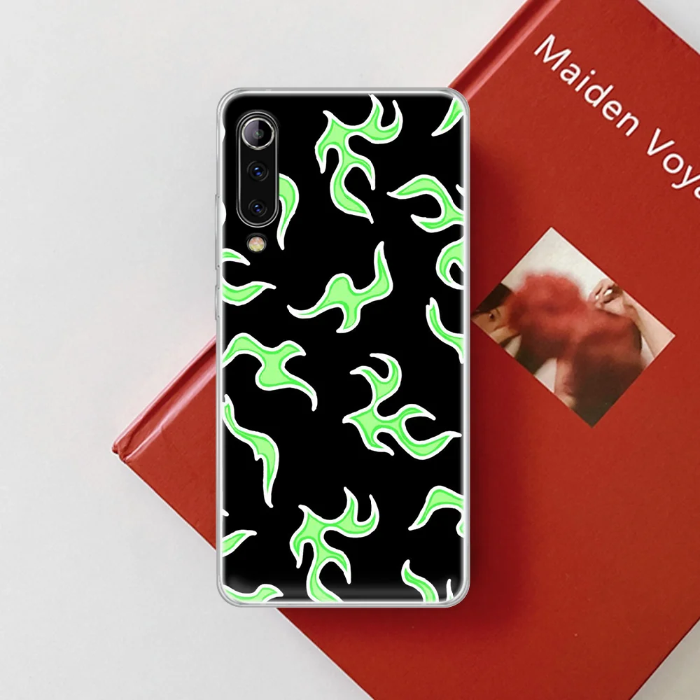 

Fire trend brand Aesthetic Phone Case cover For XIAOMI redmi note K 4 5 6 7 8 9 10 20 30 3 A X Pro ultra transparent cover trend