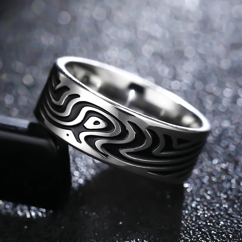 JRV3026 8mm Модное кольцо из титановой стали League of Legends, Новое поступление, мужское кольцо, памятный подарок, индивидуальное кольцо - Цвет основного камня: JRV3026 8mm