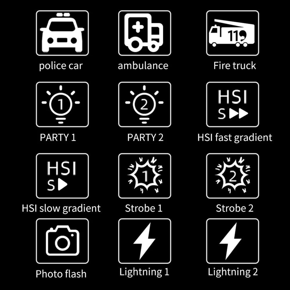 Мини-вспышка для видеосъемки со встроенным аккумулятором 50 светодиодов |