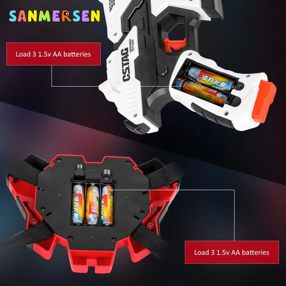 Игрушечный Лазерный Пистолет инфракрасный лазерный пистолет набор для