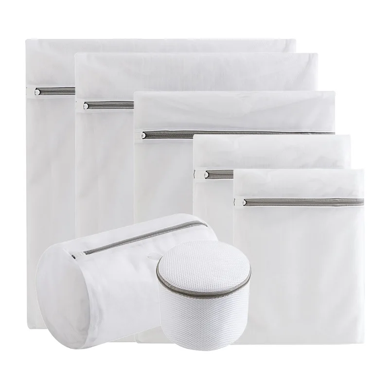 

Утолщенная серая защитная сумка из тонкой сетки для одежды, Набор сумок для стирки, свитер, бюстгальтер