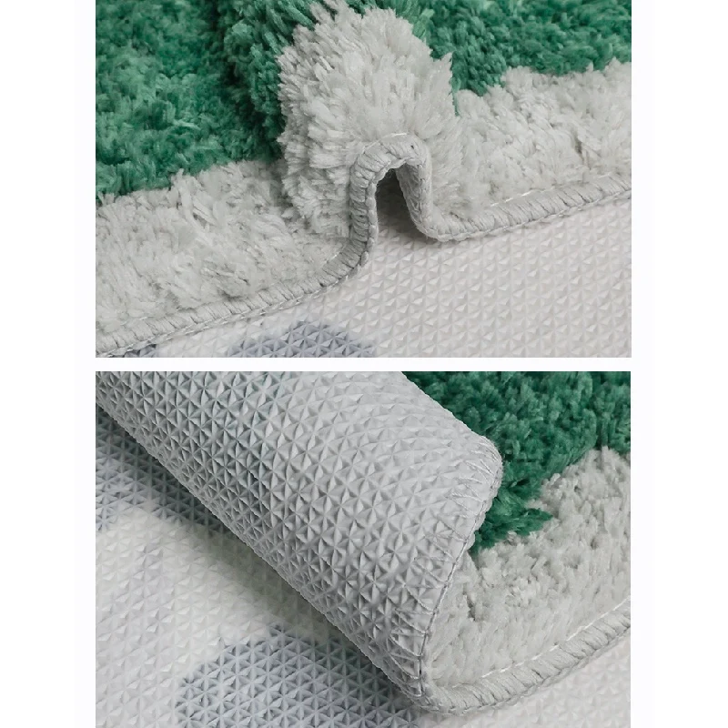 В форме тюльпана от Ванная комната коврик Nordic пушистый завод ковер Ванна Ковры