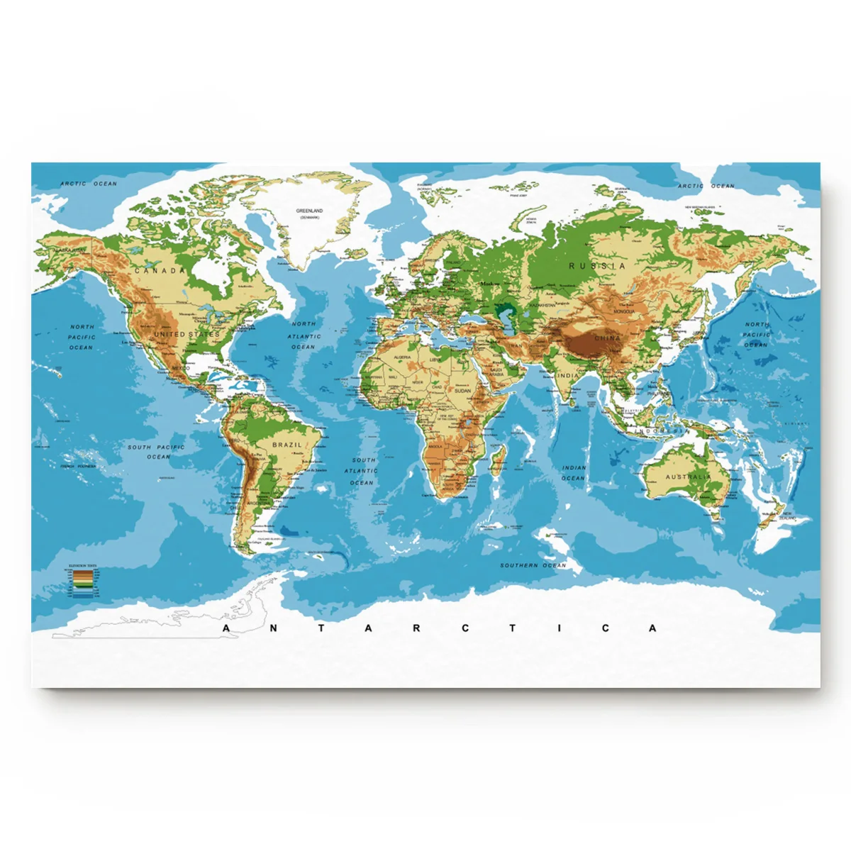 Впитывающий входной коврик для кухни ванной с картой мира|Коврик| |