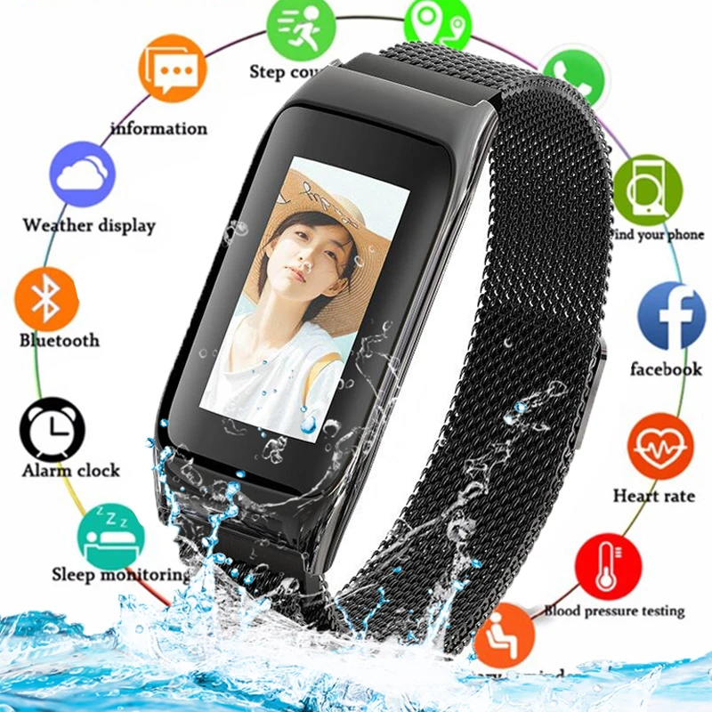 Цветной экран мульти слок интерфейс выбор для женщин мужчин спортивные умные