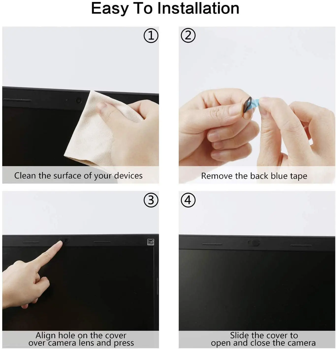 

20PCS Universal Phone Antispy Camera Cover Webcam Cover For iPad Web Laptop PC Macbook Tablet lenses Privacy Sticker For Xiaomi