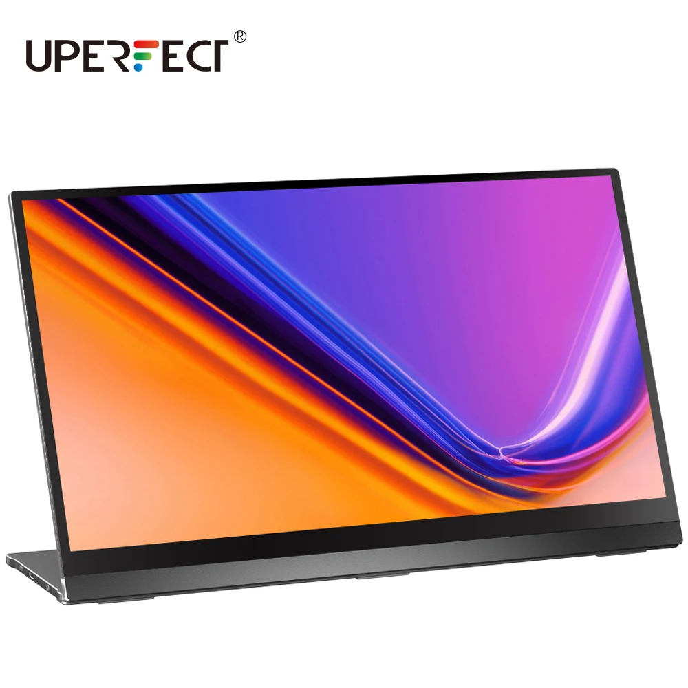 Портативный монитор UPERFECT, игровой экран 15,6 дюйма IPS HDR 3840x2160 4K с функцией ухода за глазами, двойной динамик - изображение