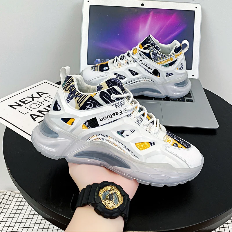 

Couples Non-Slip Men Sneakers Breathable Casual Male Outdoor Walking Sports Shoes Fashion Flat Shoes Comfortable Running Shoes