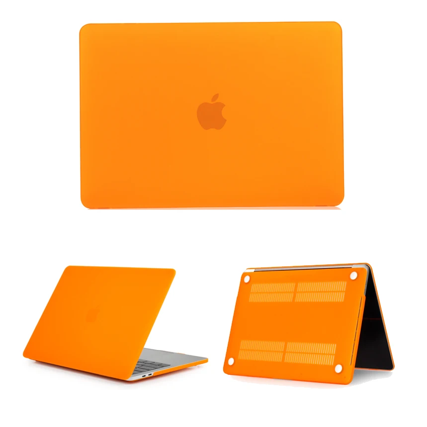 Чехол для ноутбука MacBook Air Pro 13 15 A1932/A1707/A1990 2008-2019 Touch Bar &amp Thunderbolt 3 Ports матовая отделка