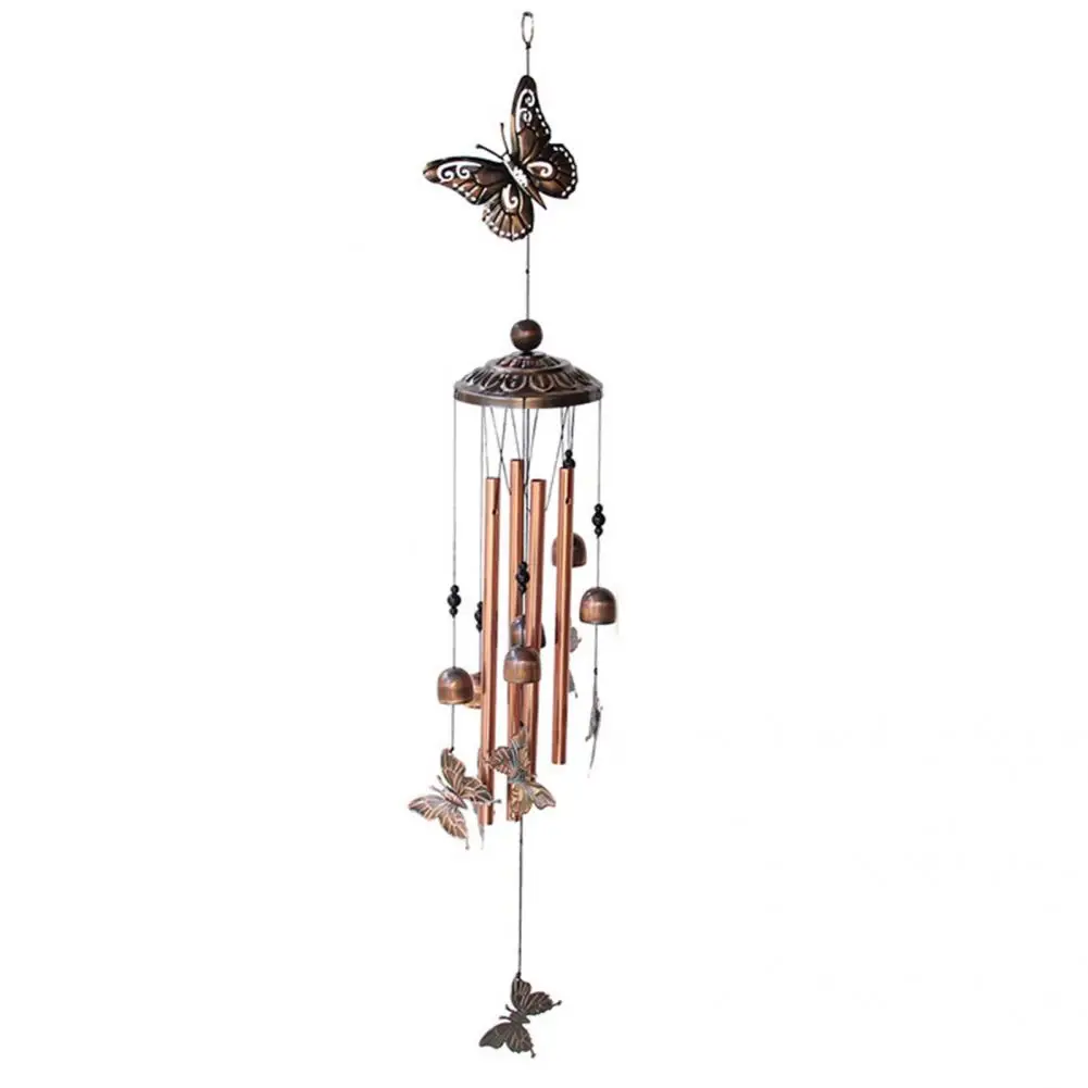 

Practical Great Cartoon Decorative Hanging Windbell Metal Windbell Retro for Garden