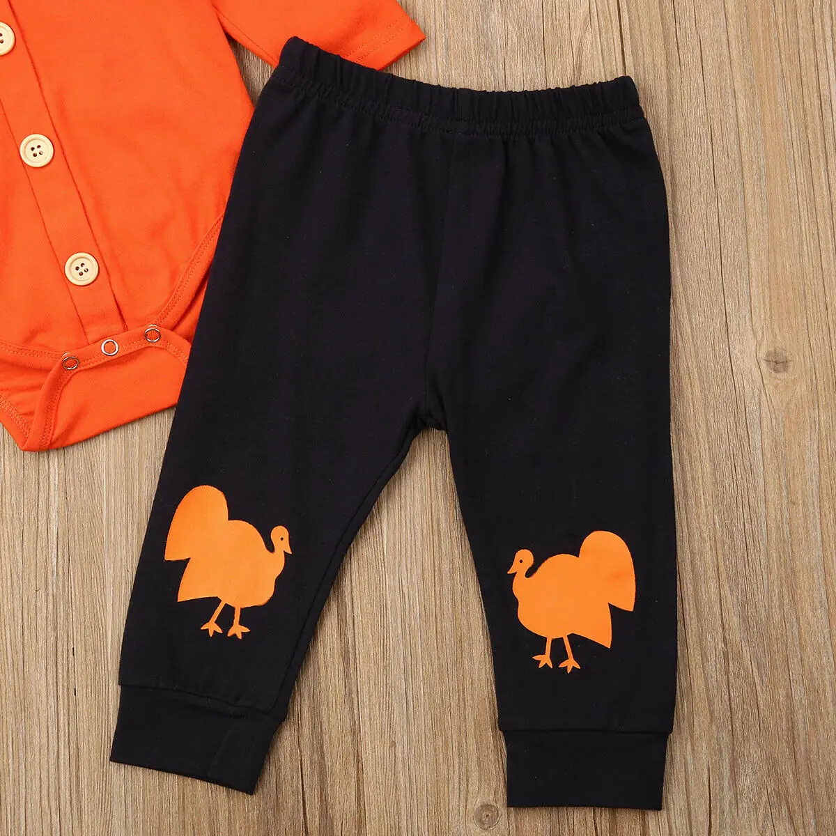 Наряд для новорожденных мальчиков на День Благодарения мой первый комбинезон