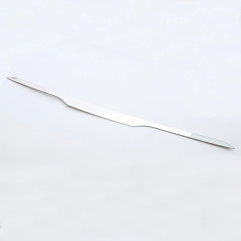 

Lsrtw2017 Stainless Steel Car Front Bumper Strip Engine Hood Trims for Kia K3 Kia Crato 2018 2019 2020 Accessories