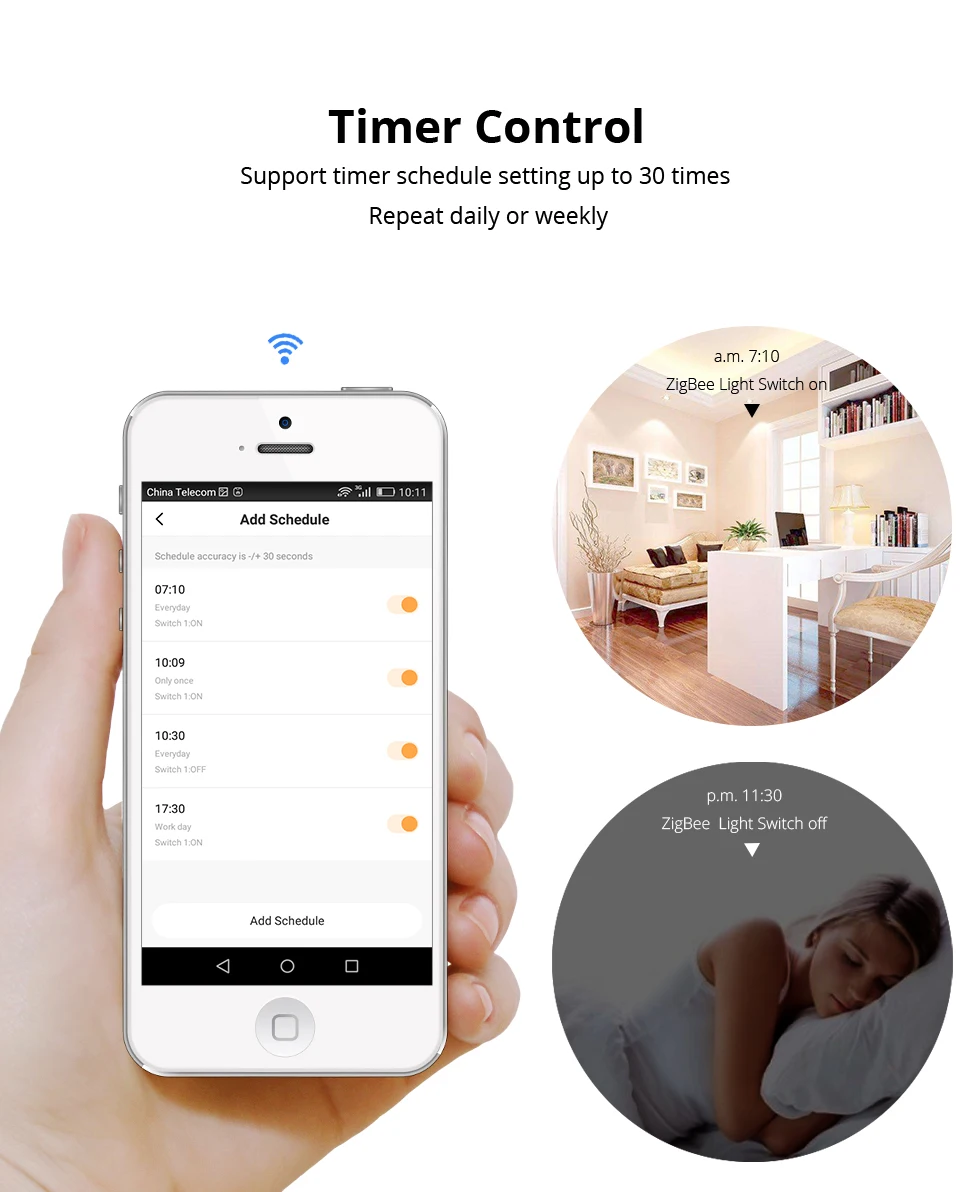 Cateyes ЕС 2 банды настенный выключатель Smart ZigBee 3,0 tuya ворота способ нулевой линии противопожарная проводка светильник дистанционного Управление Беспроводной ключ настенный выключатель
