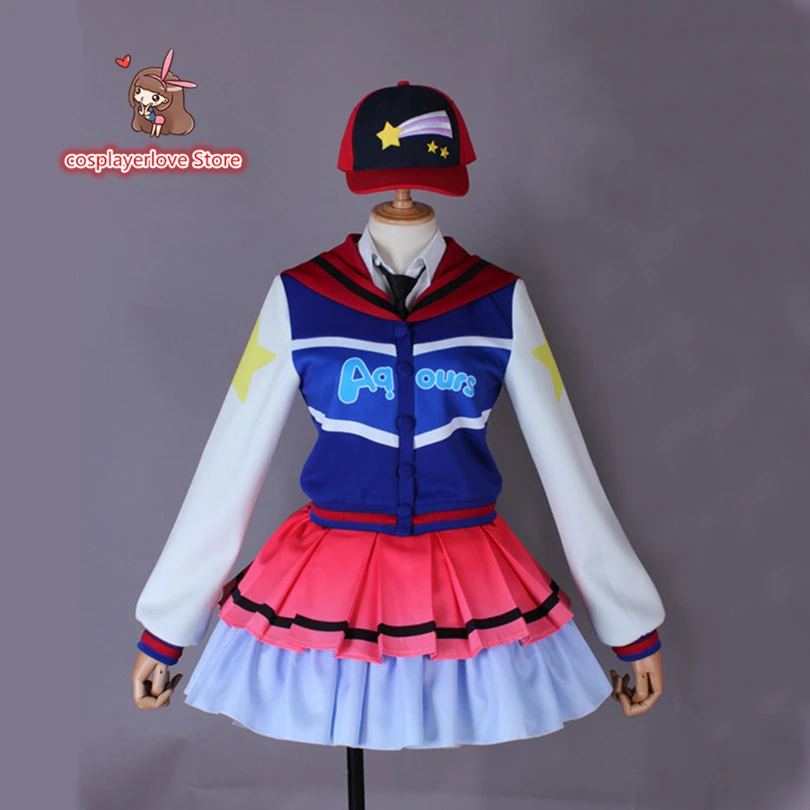 

LoveLive Sunshine Aqours Next SPARKLING Over the Rainbow Ohara Mari Cosplay Carnaval Costume Halloween Christmas Costume