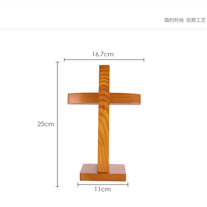 

Wooden Cross Church Home Decoration Supplies Icon of Jesus Church Fraxinus Mandshurica Ornaments Guardian Symbol lucky