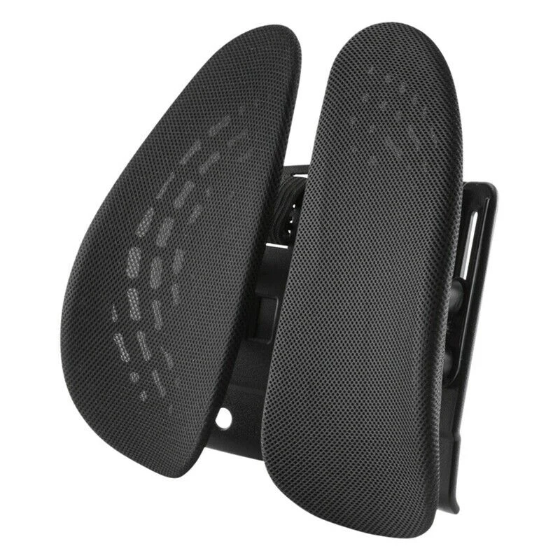 

Universal Car Back Support Chair Massage Lumbar Support Waist Cushion Ventilate Cushion Pad for Car Office Home
