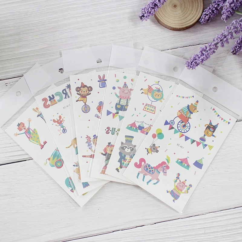 Наклейки-татуировки для детей водостойкие |