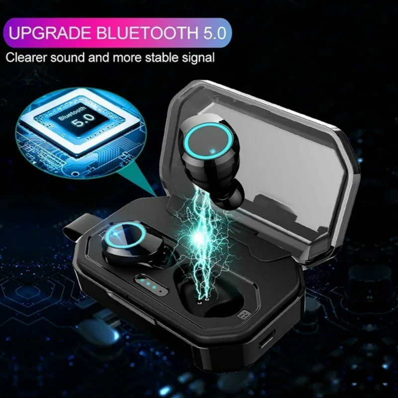 X6 наушники-вкладыши TWS Bluetooth V5.0 Беспроводной наушники 3D сенсорный IPX6 открытый