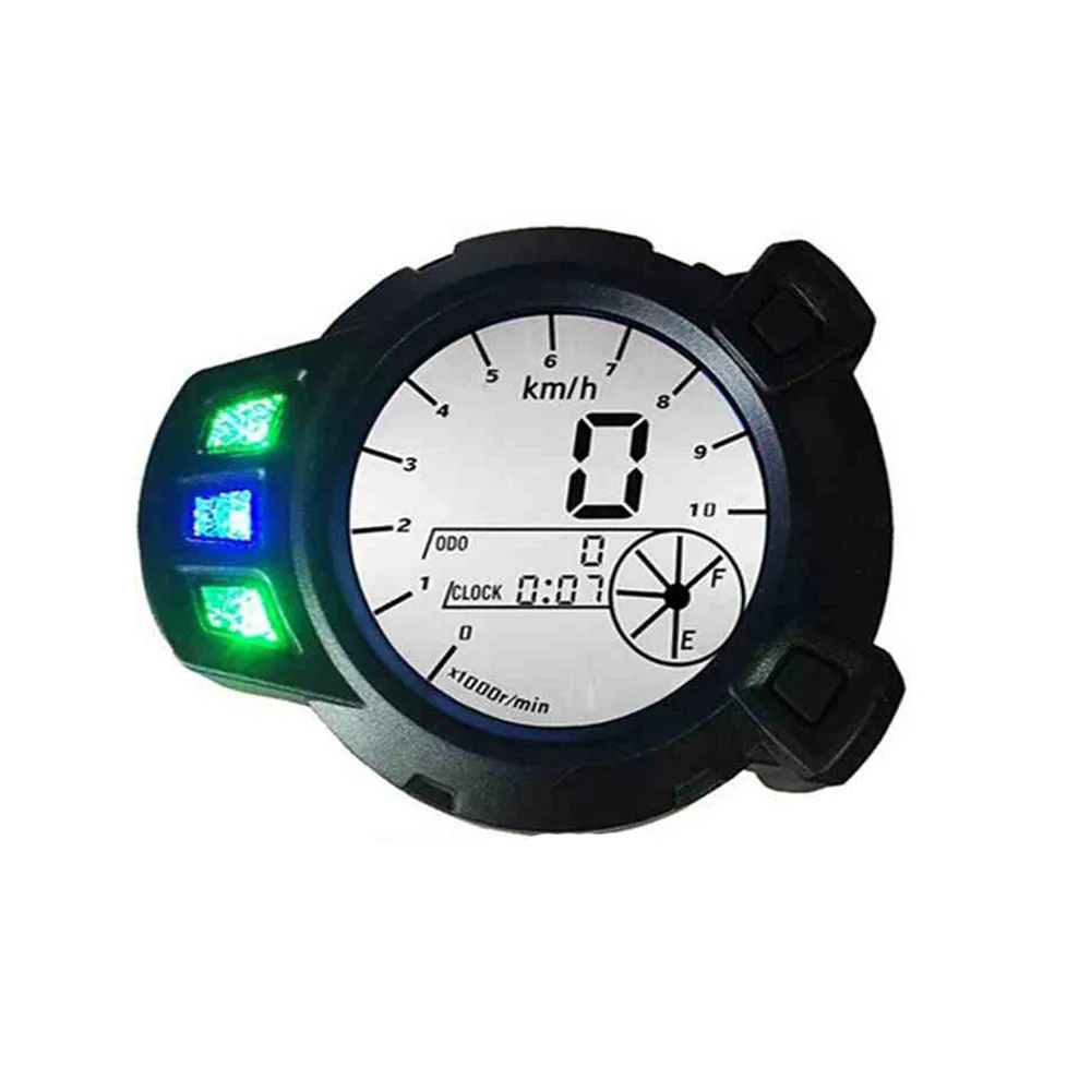 speedometer Мотоциклетные инструменты 10000 RMP ЖК Спидометр Тахометр для Yamaha Zuma BMK x125 YW125 speedomerter для Yamaha BWS 7 цветов - Цвет: speedometer
