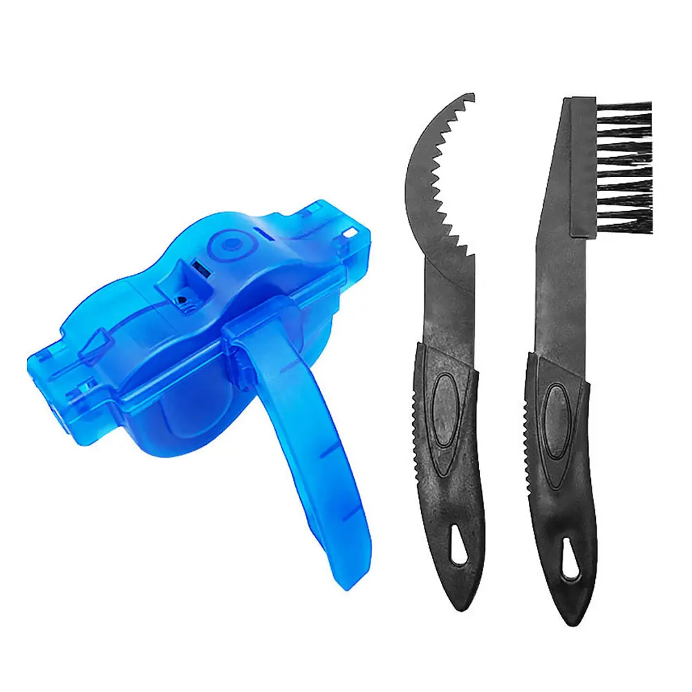 Портативный прибор для чистки велосипедной цепи щетки велосипеда скребок мытья