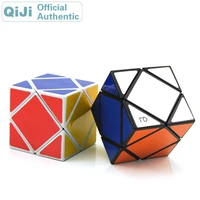 qiji skewbed magic cube qj skewed diamond cubo magico professional neo speed cube puzzle antistress toys for children