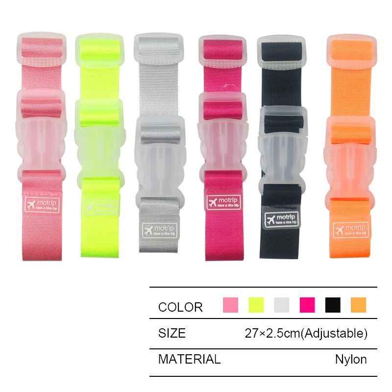 Регулируемые нейлоновые ремни для багажа аксессуары подвесные с пряжкой