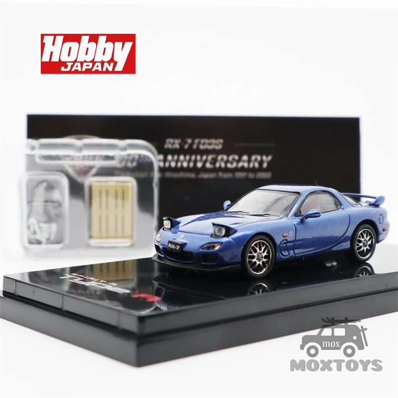 

Hobby Japan 1:64 Mazda RX-7 (FD3S) SPIRIT R Тип A/Тип RS с отлитым под давлением двигателем автомобиля