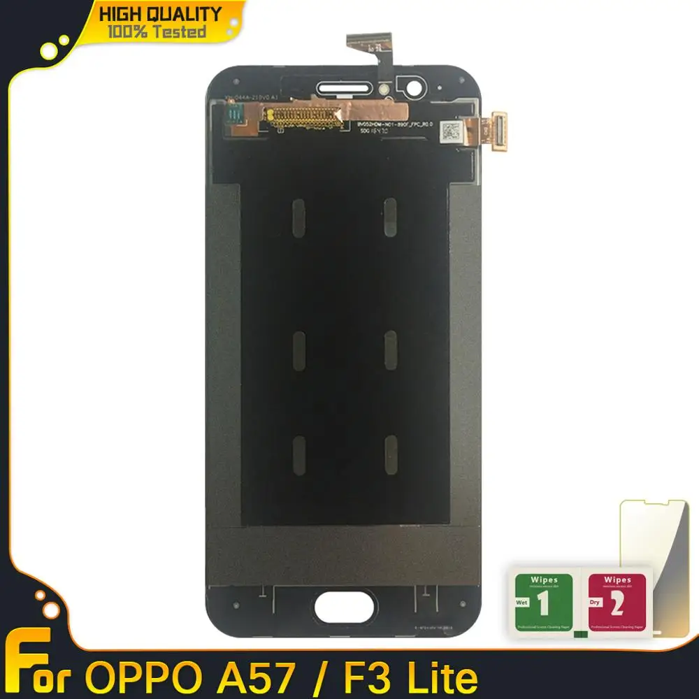 Отличное качество новый ЖК-дисплей для OPPO A57 F3 Lite LCD 100% протестированный рабочий