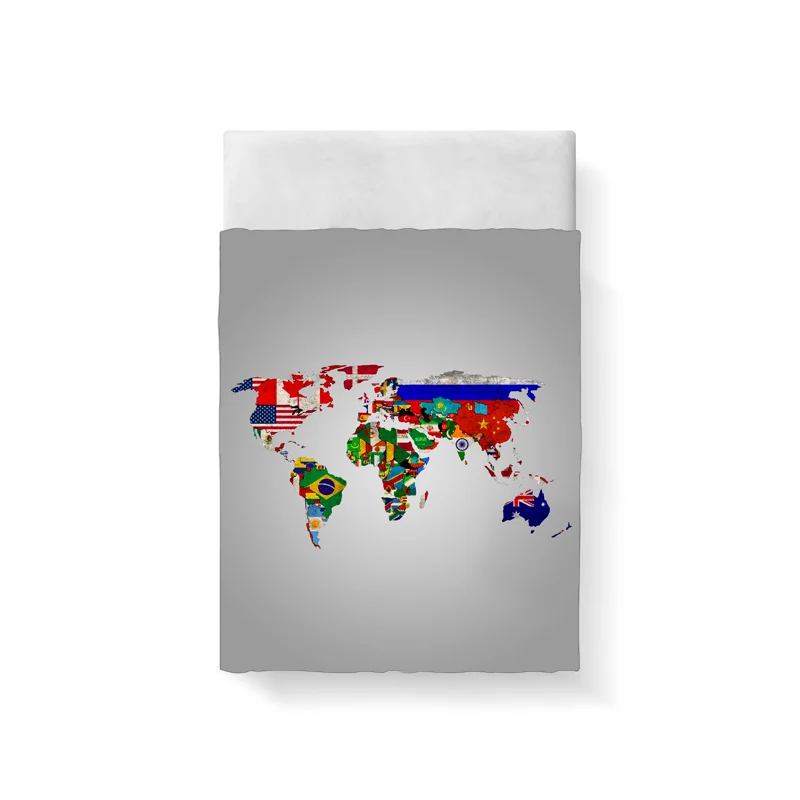 Постельное белье с картой поплин постельное хлопок односпальное евро размер Xl |