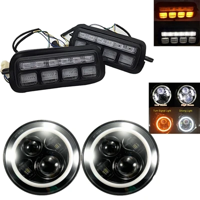set D Marlaa для Lada Niva 4X4 1995-светодиодный задние фонари для Niva 4x4 с дневными ходовыми огнями светодиодный тормозной сигнал для LADA NIVA - Цвет: set D