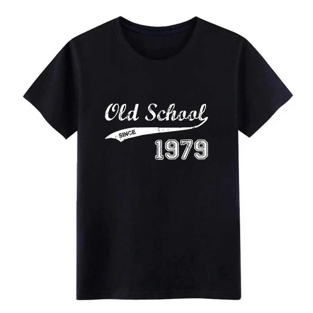 

Men's 1979 t shirt create cotton Crew Neck homme Cute Basic Spring Autumn Leisure shirt