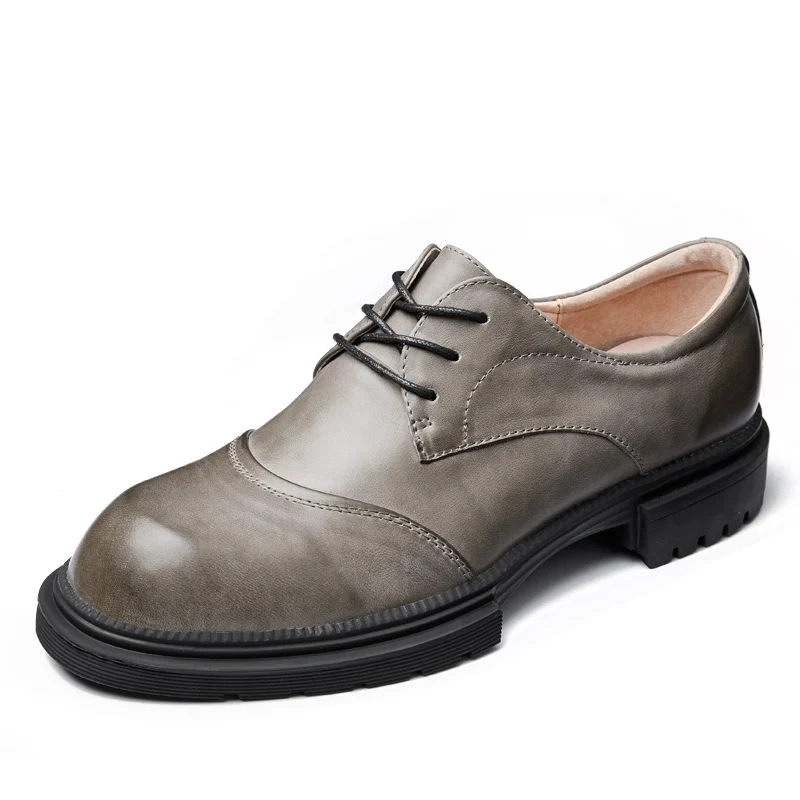 

High Quality Genuine Leather Shoes Men,Lace-Up Business Men Shoes,Men Dress Shoes,Summer Oxfords Spring All-match Cowhide