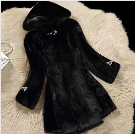 Норковая 2020 зимняя женская шуба из искусственного меха меховая куртка для женщин