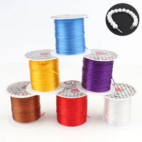 10mroll 0 8mm multi colors strong stretchy elastic beading wire string thread crystal cord for jewelry making diy bracelets