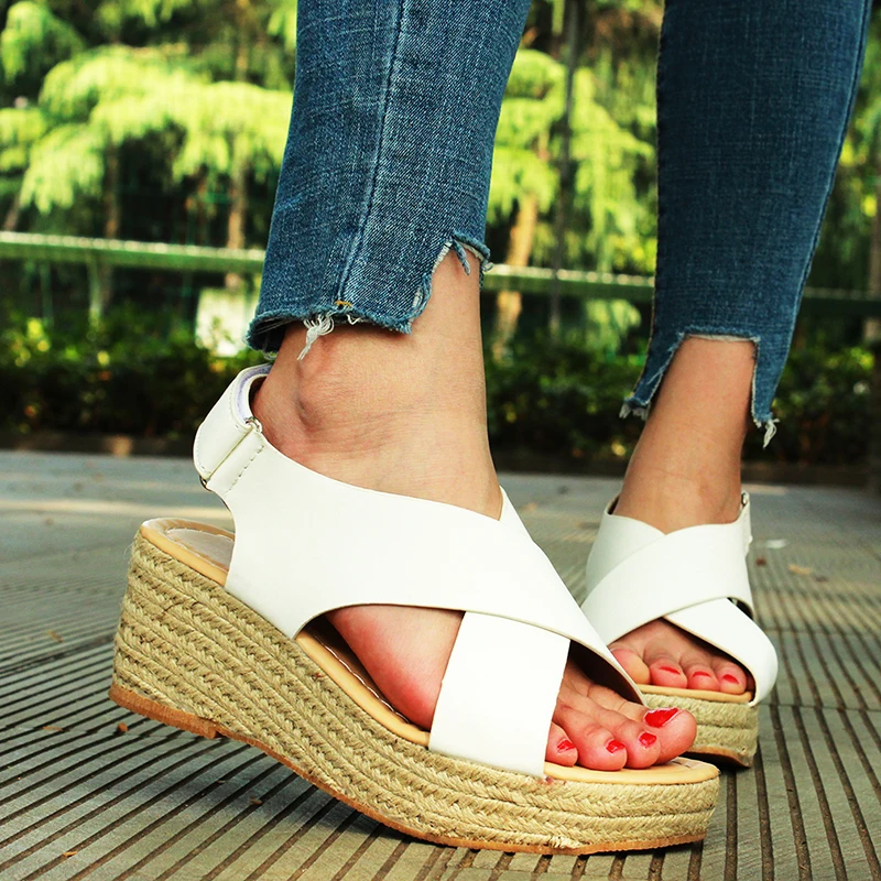 Новые женские туфли лодочки Босоножки на платформе и высоком каблуке с