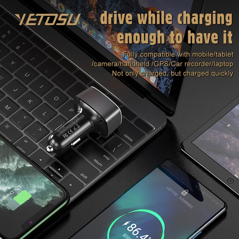 100w автомобильное зарядное ус