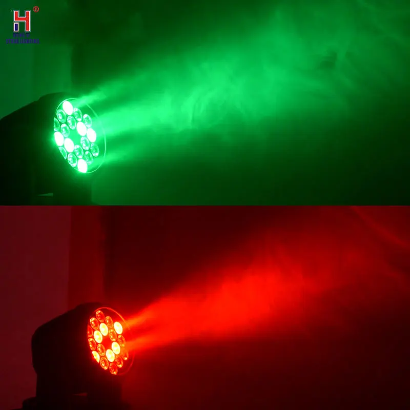 18x3 Вт RGB светодиодный мини-светильник, светодиодный светильник с подвижной головкой, точечный светильник, Dj, дискотека, клуб, вечерние, свадебные, сценический светильник, ing