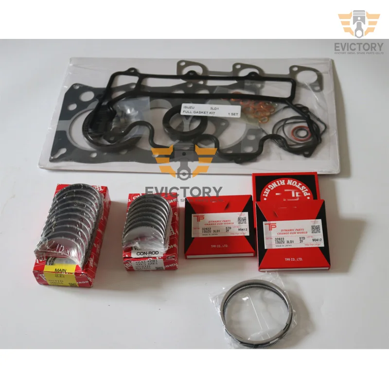 For Isuzu 3LD1 ENGINE REBUILD KIT PISTON+ RING CYLINDER LINER GASKET BEARING | Автомобили и мотоциклы