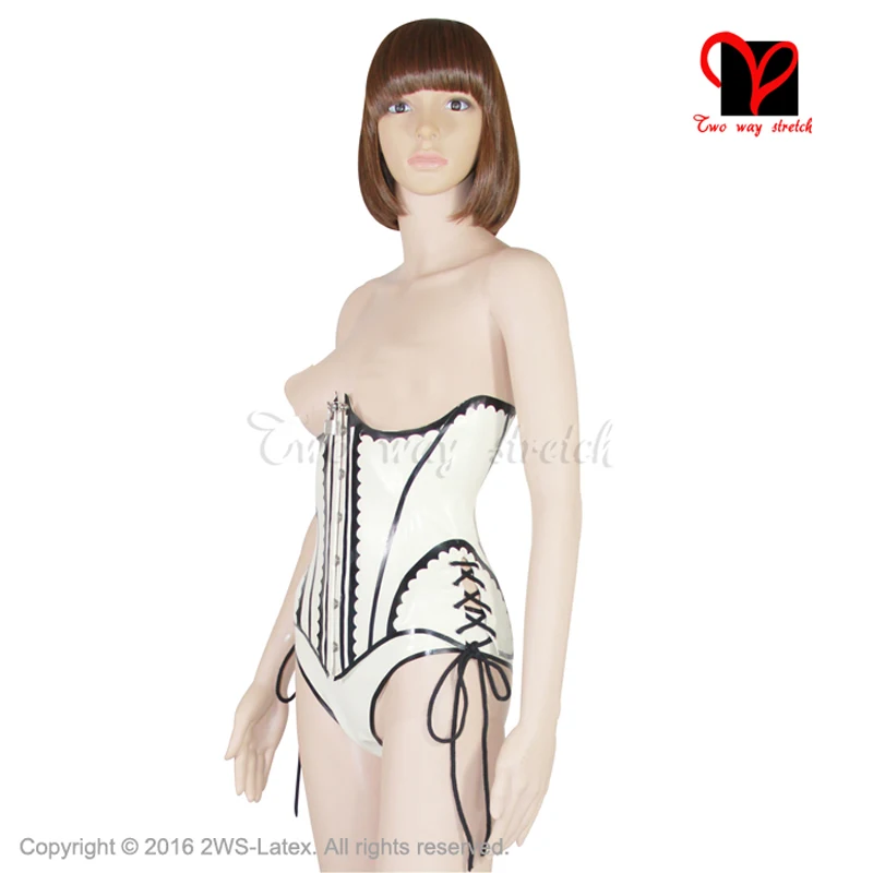 Сексуальное нижнее белье корсет со шнуровкой сзади и сбоку резиновый Стиль