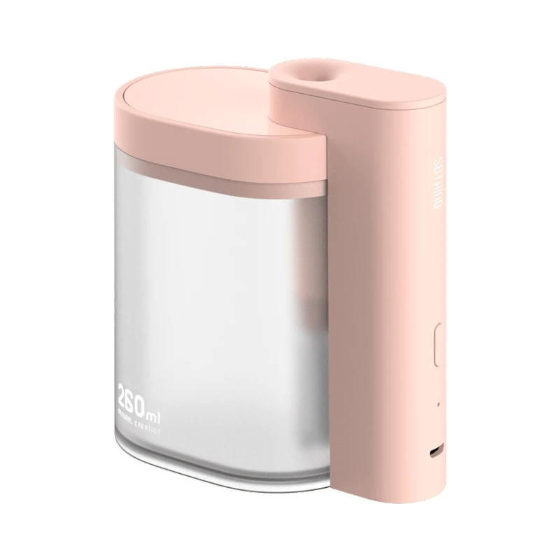 Pink XIAOMI MIJIA SOTHING Настольный увлажнитель воздуха Арома трансляции ароматерапия диффузор эфирное масло теплый туман чайник тихий - Цвет: Pink
